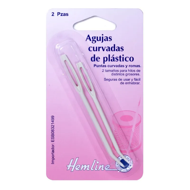 Agujas para coser lana con punta curva - Otros A Buen Precio