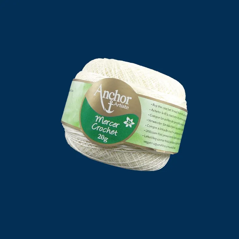 Ovillo para crochet crudo 0926 Anchor 20gr - Nº80 Compra Ahora