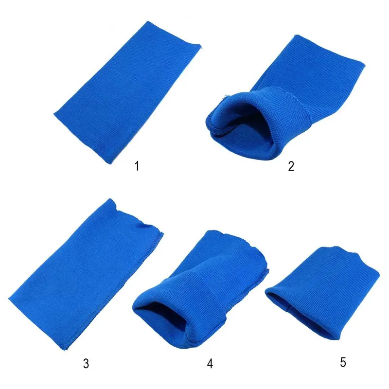 Puños elásticos finos para ropa 7,5cm - Azul 19 - Para prendas Precio De Oferta