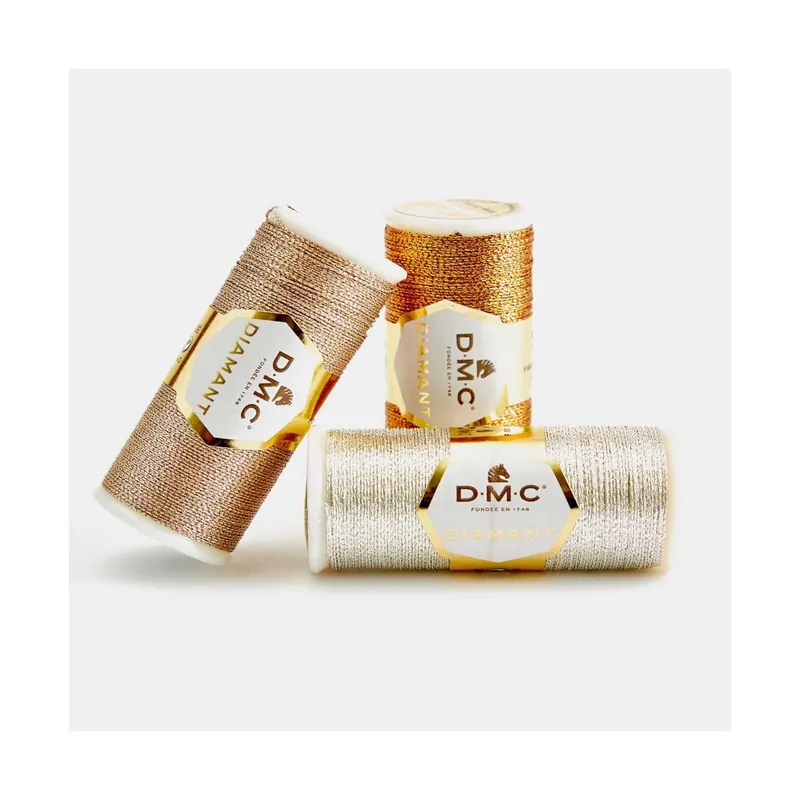 Tendencia Hilo metalizado para bordar Diamant 35m. Varios colores - D415