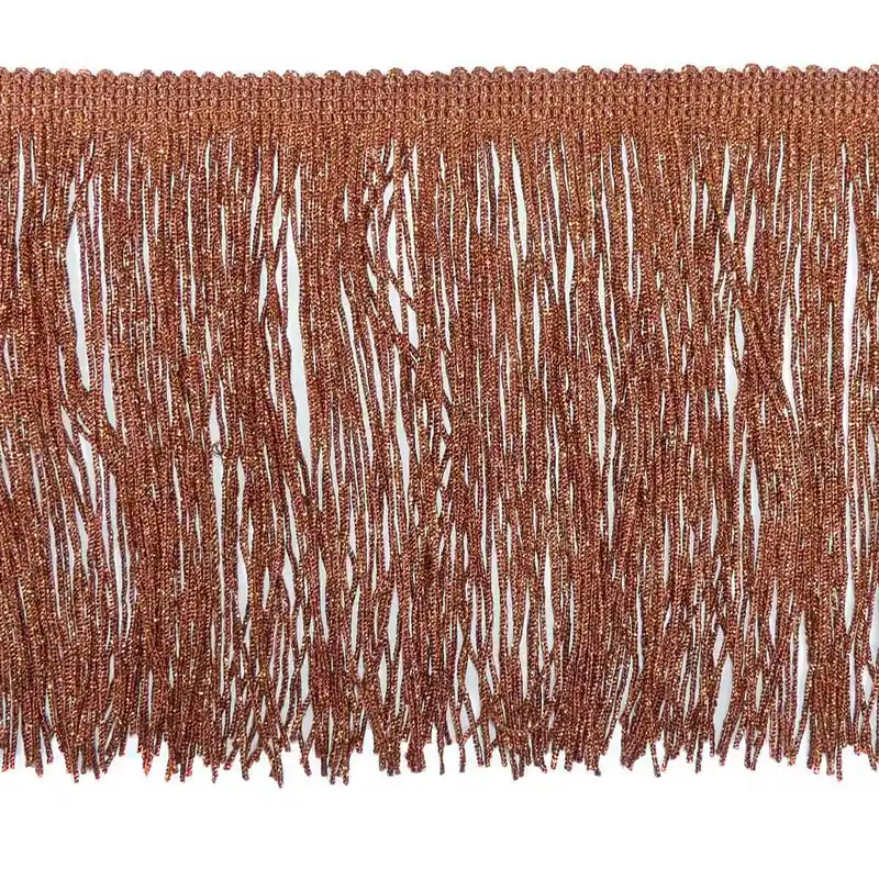 Últimas Unidades Fleco de lamé 15cm. Varios colores - Rojo 07