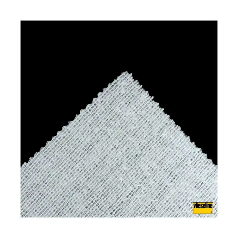 Entretela termoadhesiva tejida fina blanco - Blanco - Costura Ordenar Ahora Mismo