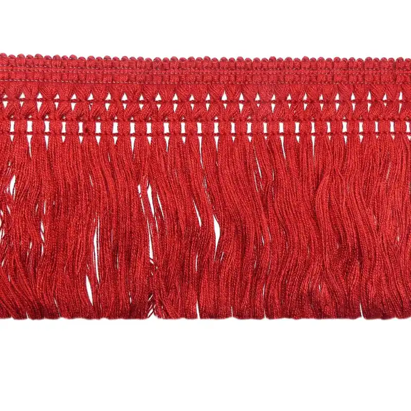 Moderno Fleco faldas mesa 14cm. Varios colores - Verde 13