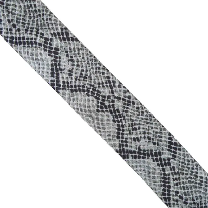 Cinta elástica con estampado serpiente gris 4cm - Gris 03 Oferta