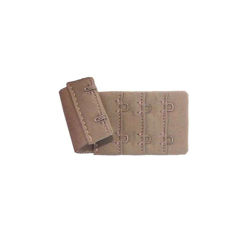 Alargador para sujetador con dos filas de corchetes 3,5cm. Varios colores - Marrón 08 Imprescindible (Must-Have)