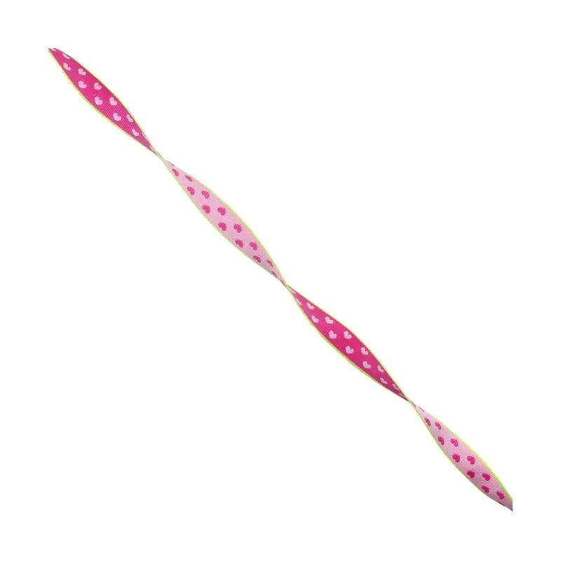 Cinta reversible corazones 10mm - Azul 20 - 10 mm Directo De Fábrica