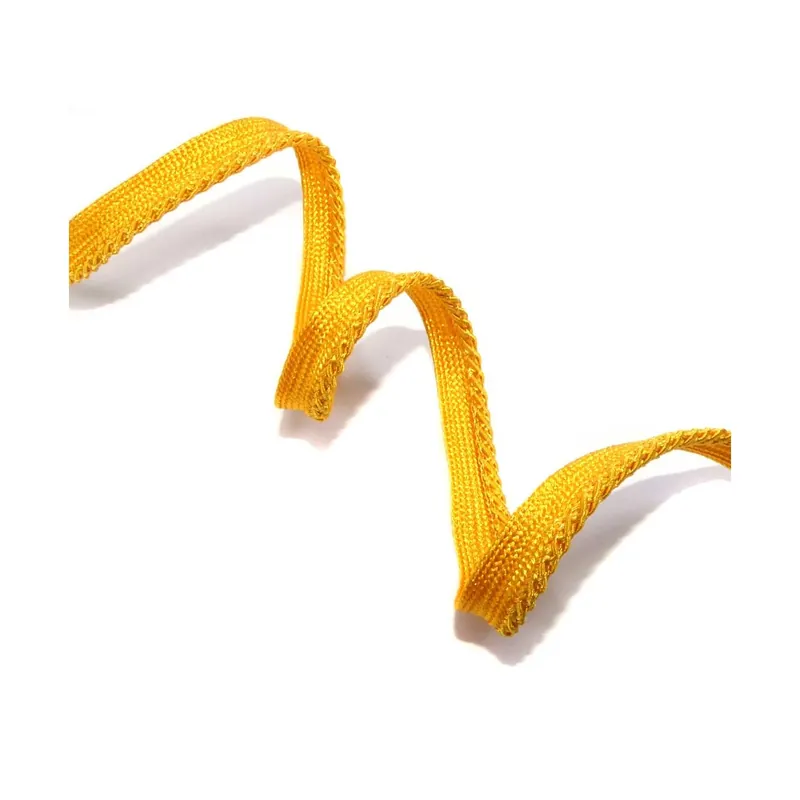 Vivo con cordón trenzado de rayón 8mm. Varios colores - Blanco Promoción