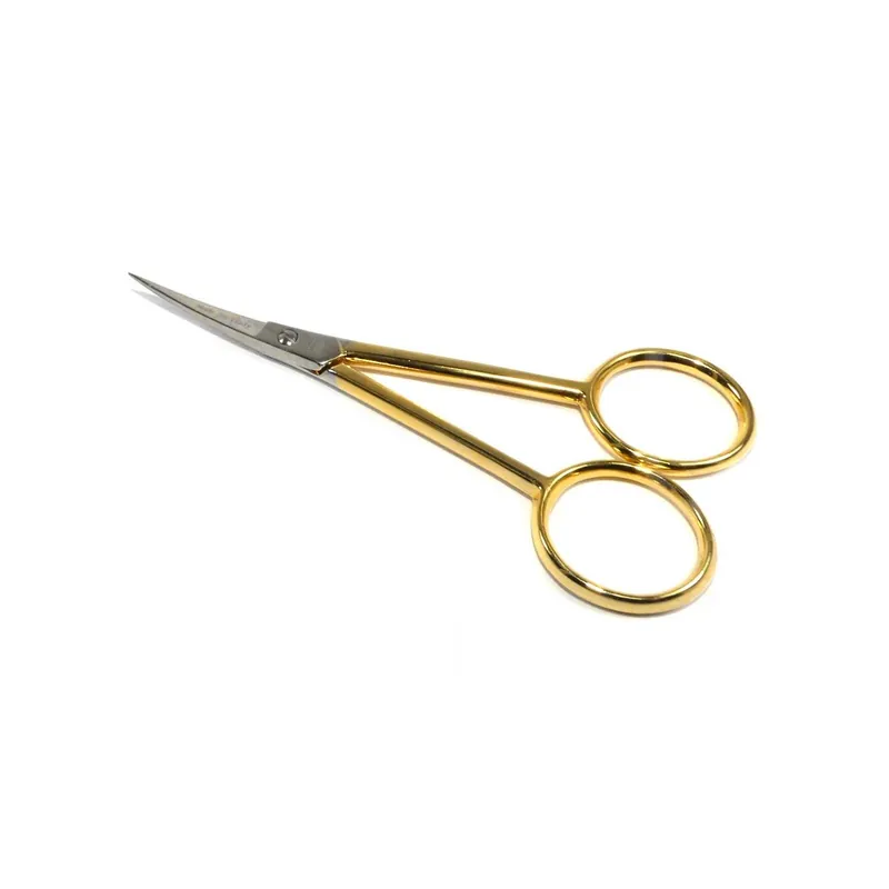Tijera para bordar punta curva dorada 10,5cm. Premax - Pequeña Precio Reducido