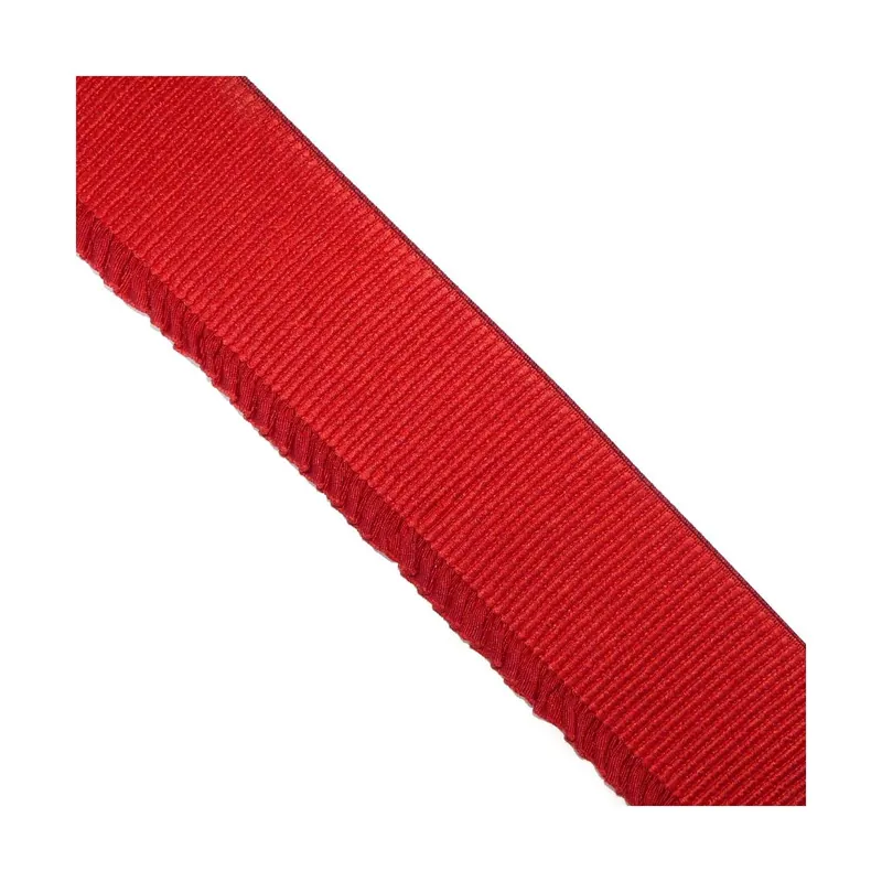 Venta Final Cinta de goma elástica con volante 6cm. Varios colores - Crudo 01