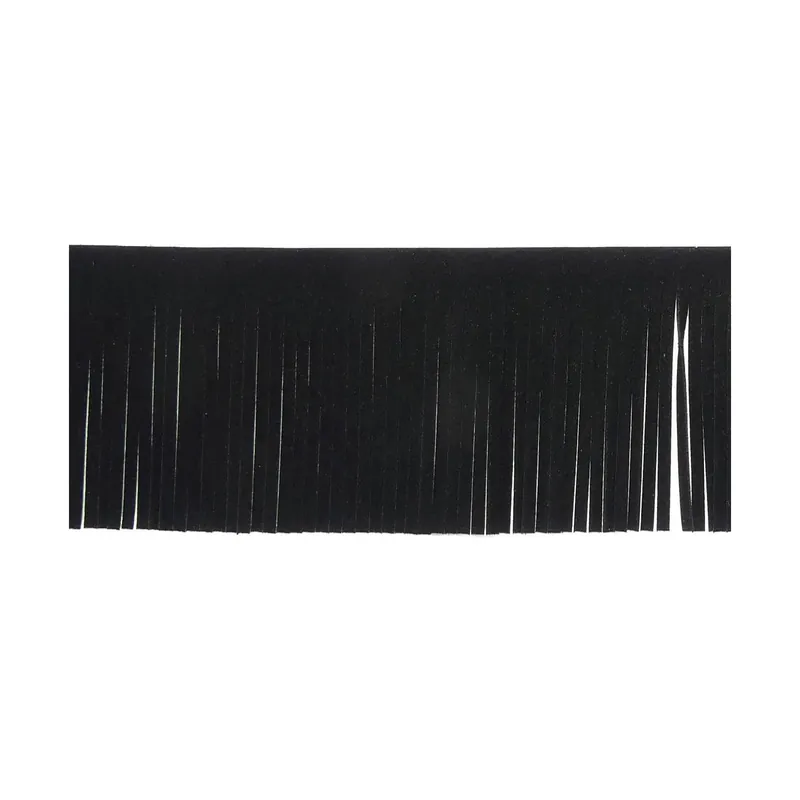 Exclusivo Fleco de antelina grosor medio 7cm. Varios colores - Negro