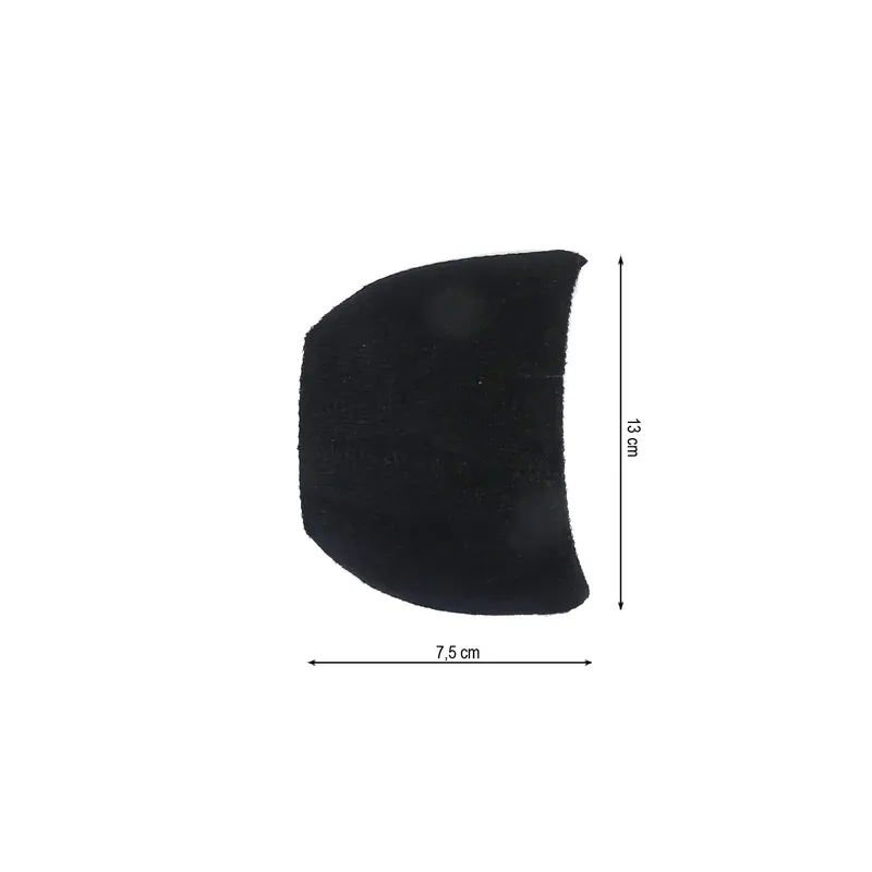 Última Versión Par de hombreras cortas para cuellos abiertos. Varios colores - Marrón 09 - Pequeña