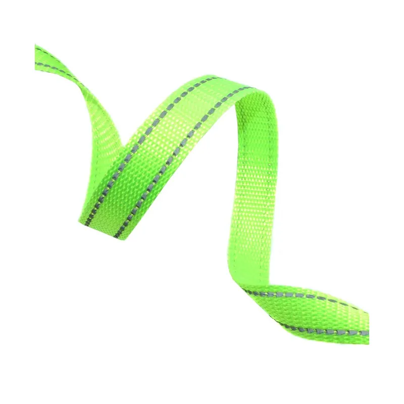 Cinta de mochila fosforito con pespunte 2cm - Verde 02 Compra Ahora