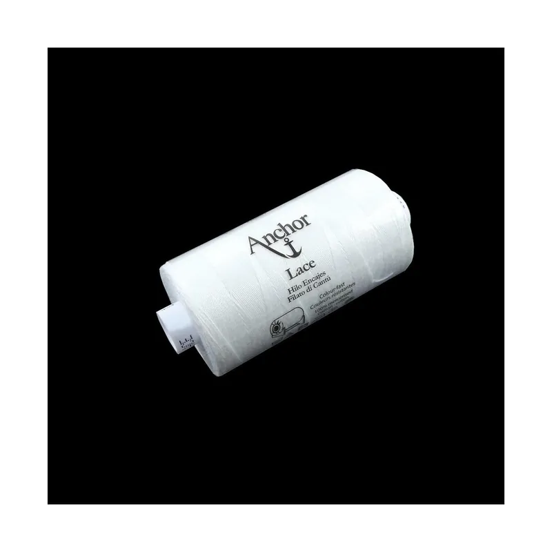 Última Versión Bobina de hilo para bolillo Blanco de Anchor. Varios grosores - Nº40