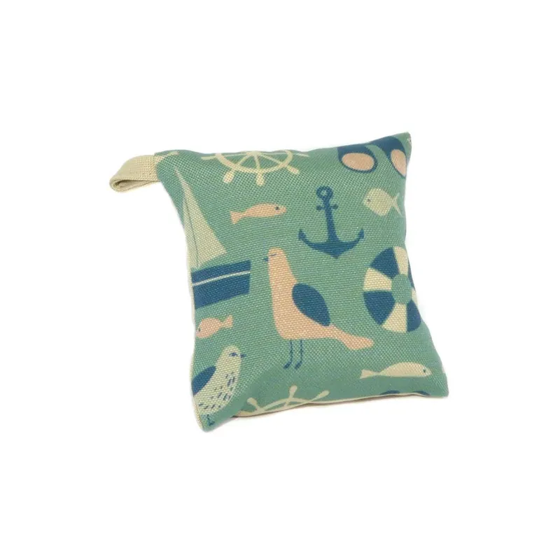 Alfiletero cuadrado estampado marinero 9x9cm - Alfileteros Oferta De Temporada