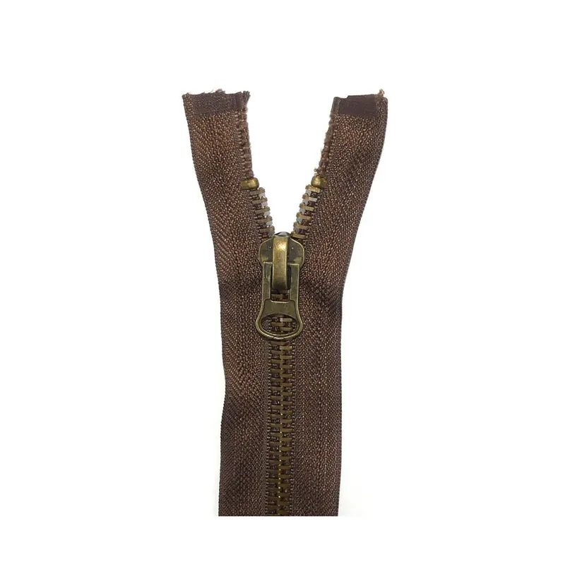 Popular Cremallera nº8 70cm con separador y metálica - Negro