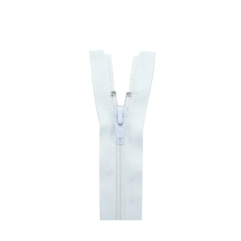 Tendencia Cremallera de nylón 175cm con separador. Varios colores - Negro