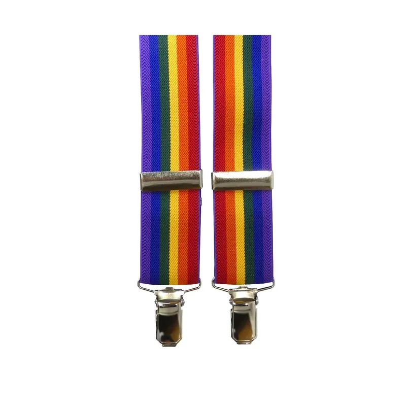 Tirante estampado arco iris 30mm - Multicolor De Moda