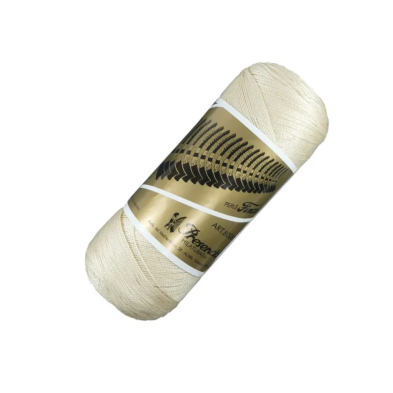 Tendencia Hilo de perlé del nº5 100gr. Varios colores - Crudo 01