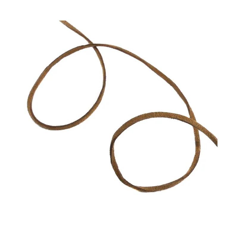 Cinta de antelina 2mm. Varios colores - Negro Barato