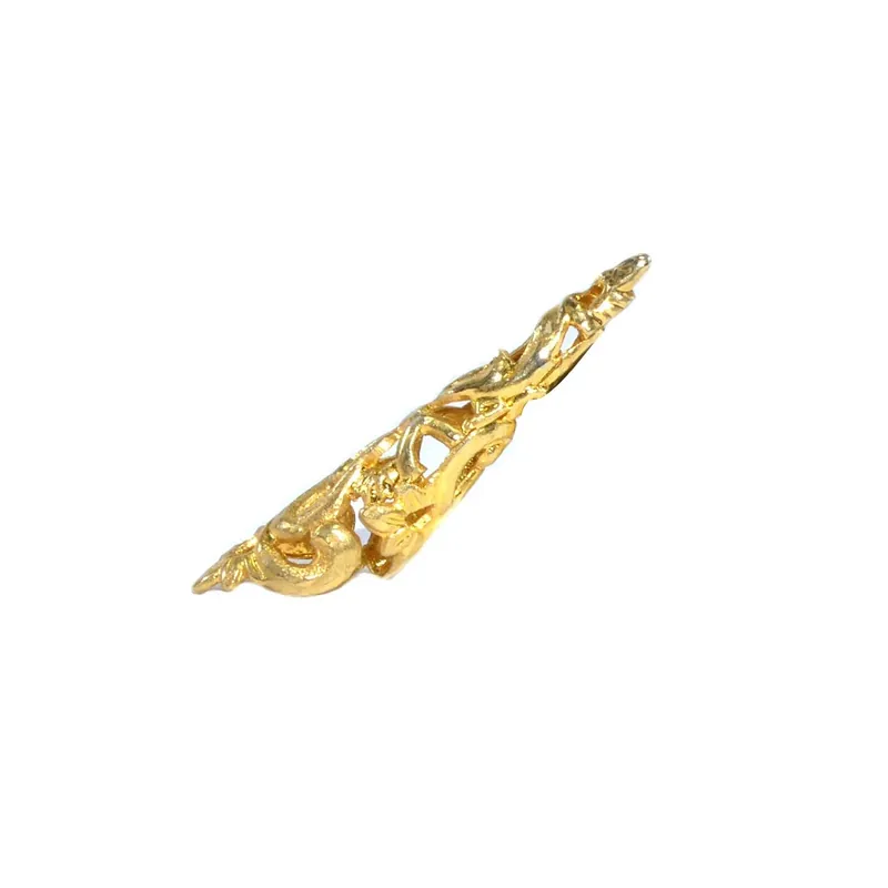 Terminal para cordón cono torneado oro 6mm - Metalizado Oro Oferta Especial